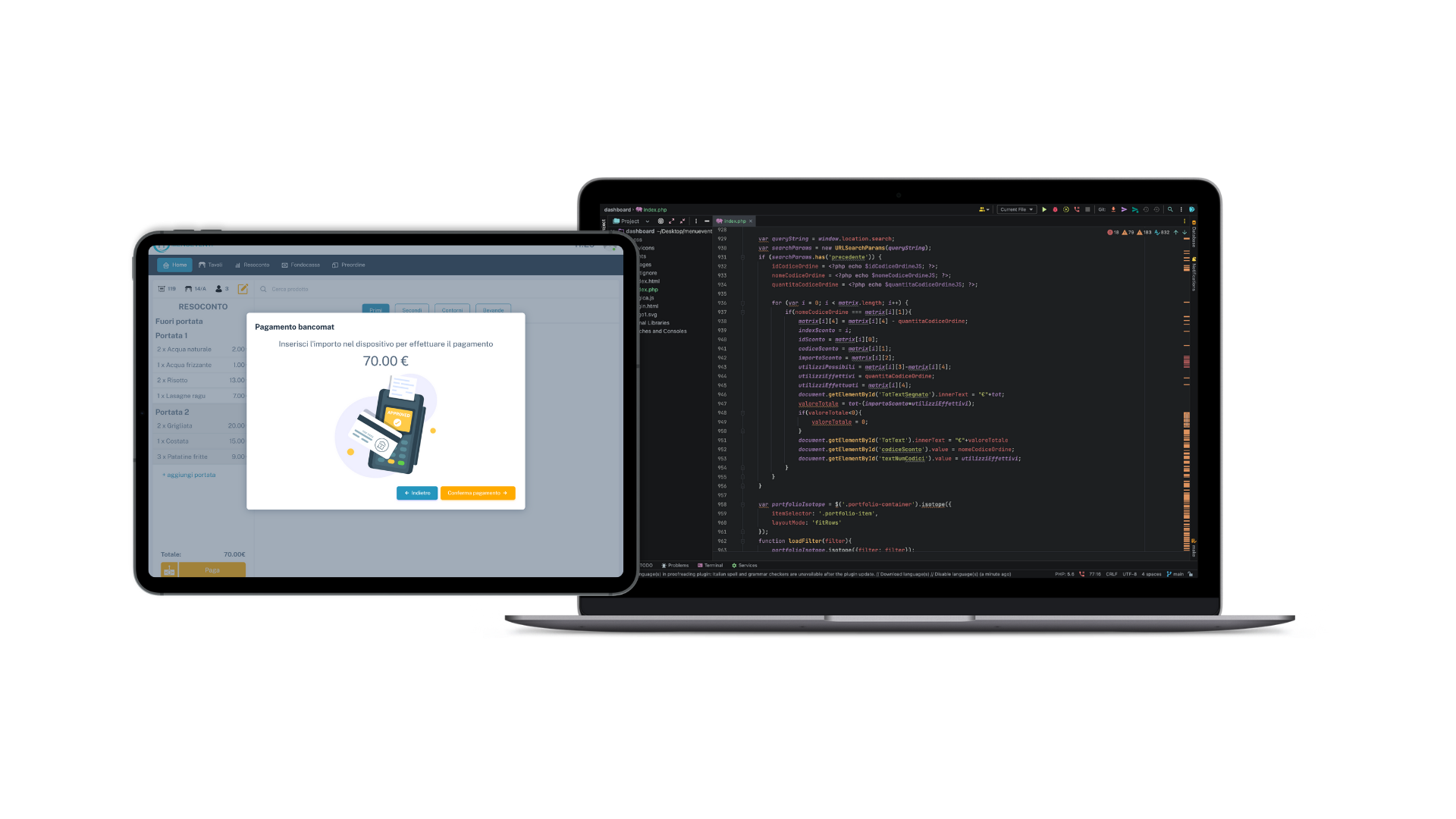 MenuEventi Technology